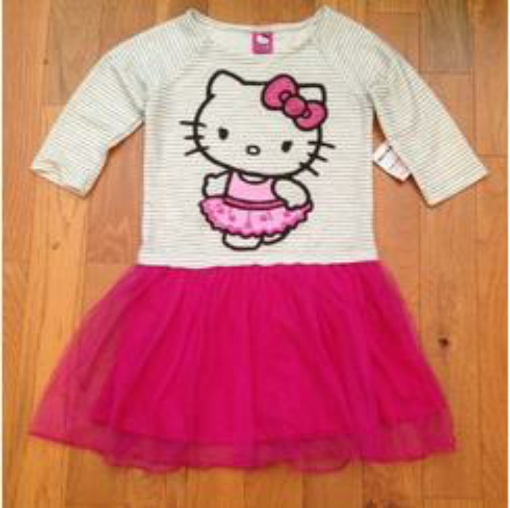 Hello Kitty 3/4 Sleeve Dress